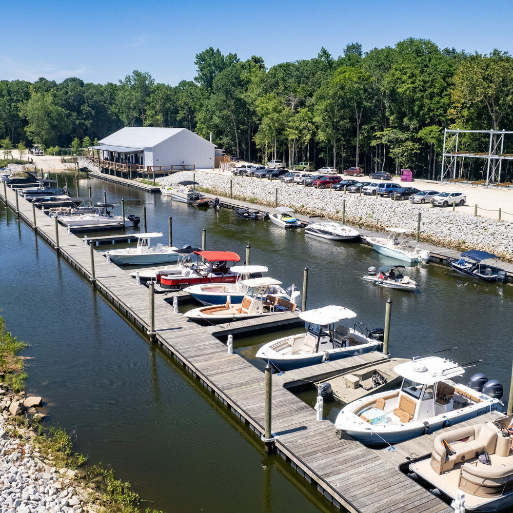 Hidden Cove Marina Boat Slip Rentals near Lake Marion