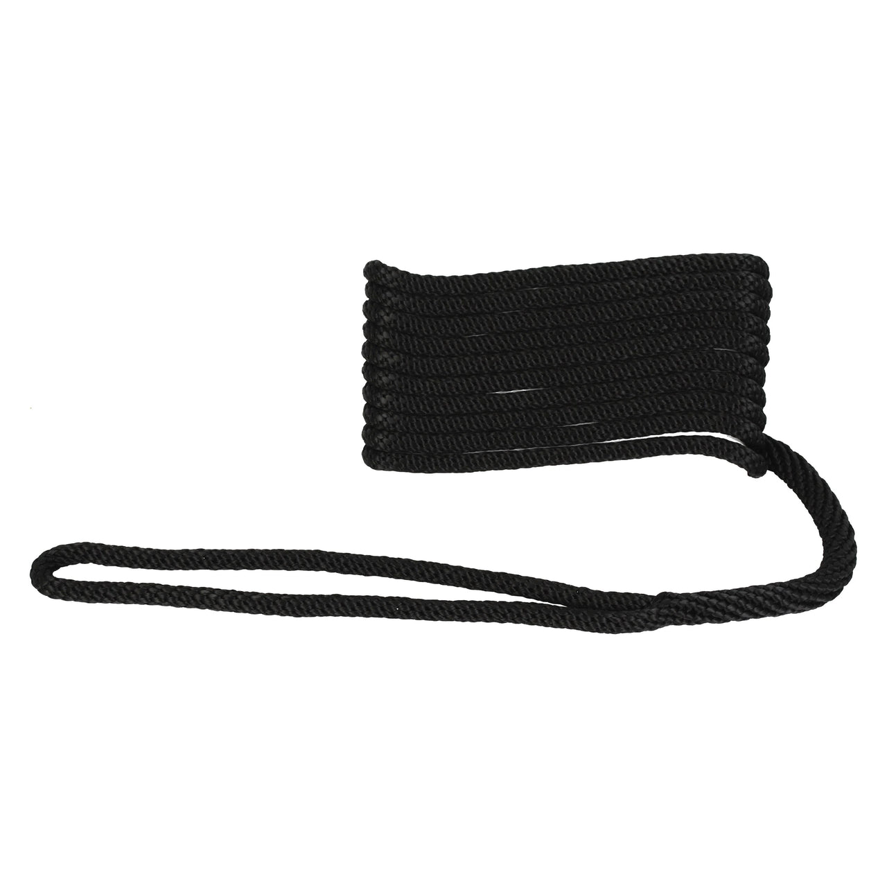 Black MFP Solid Braid Dock Line