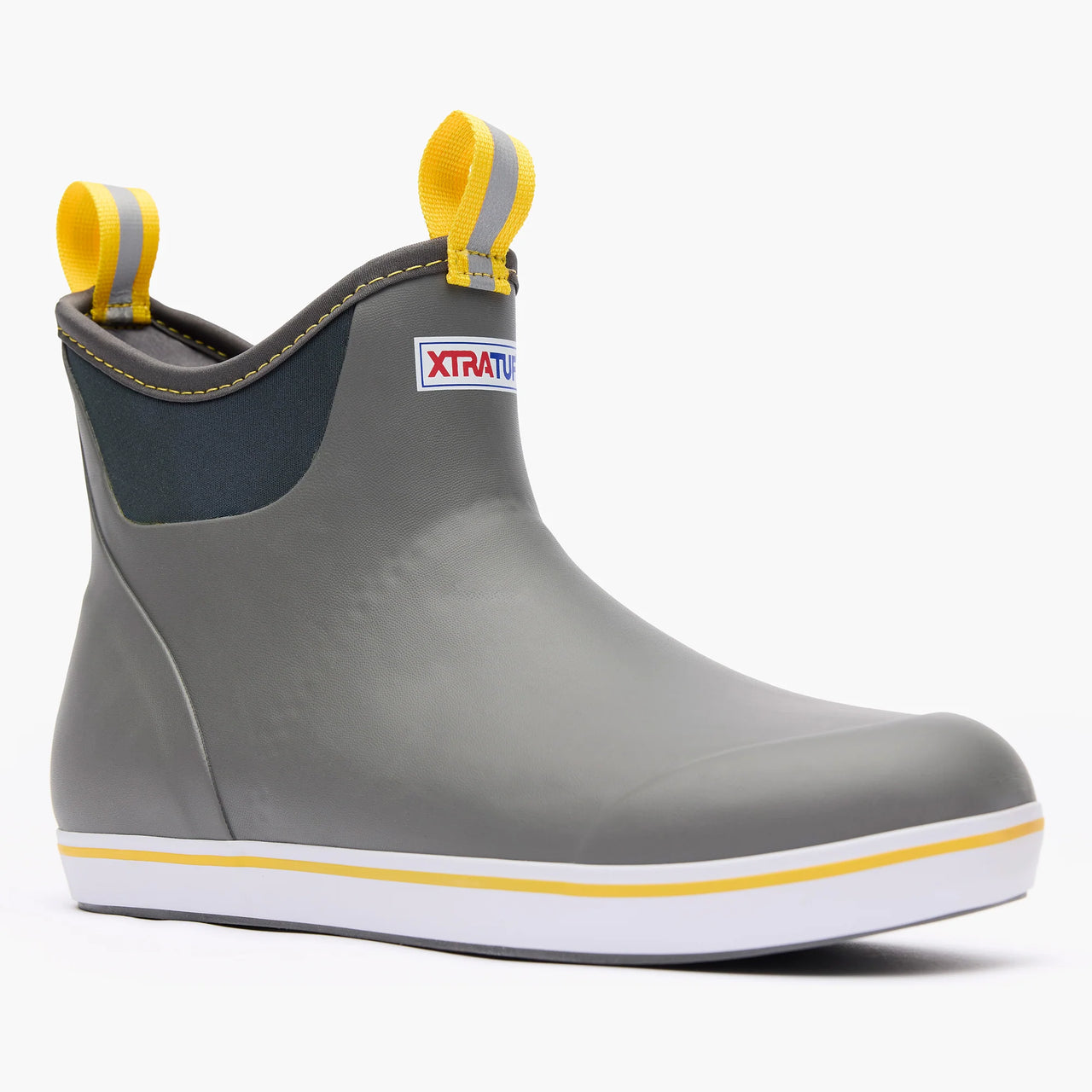 XTRATUF  Men's 6in Ankle Deck Boot in Gray