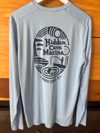 Hidden Cove Marina Fishing Shirt Long Sleeve