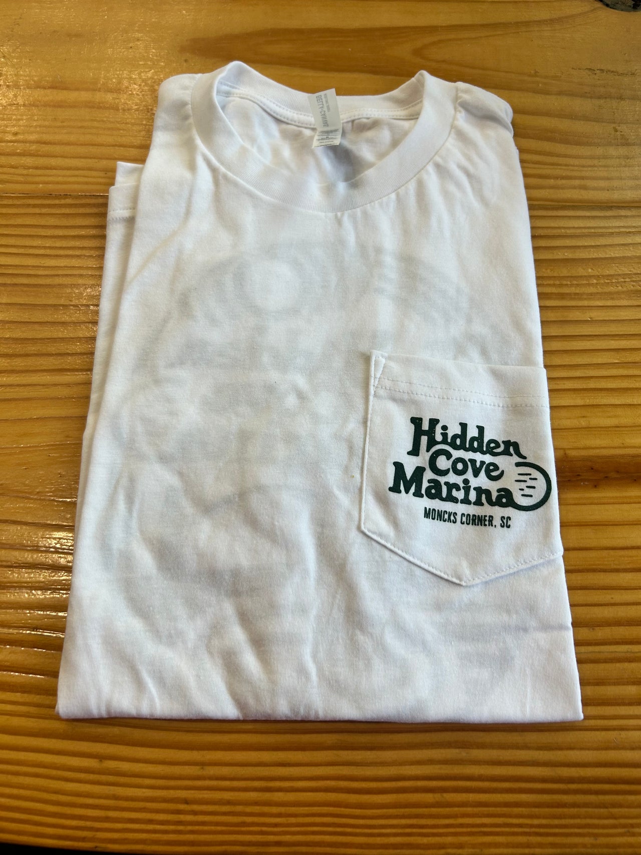 Hidden Cove Marina Short Sleeve T-Shirt with Pocket
