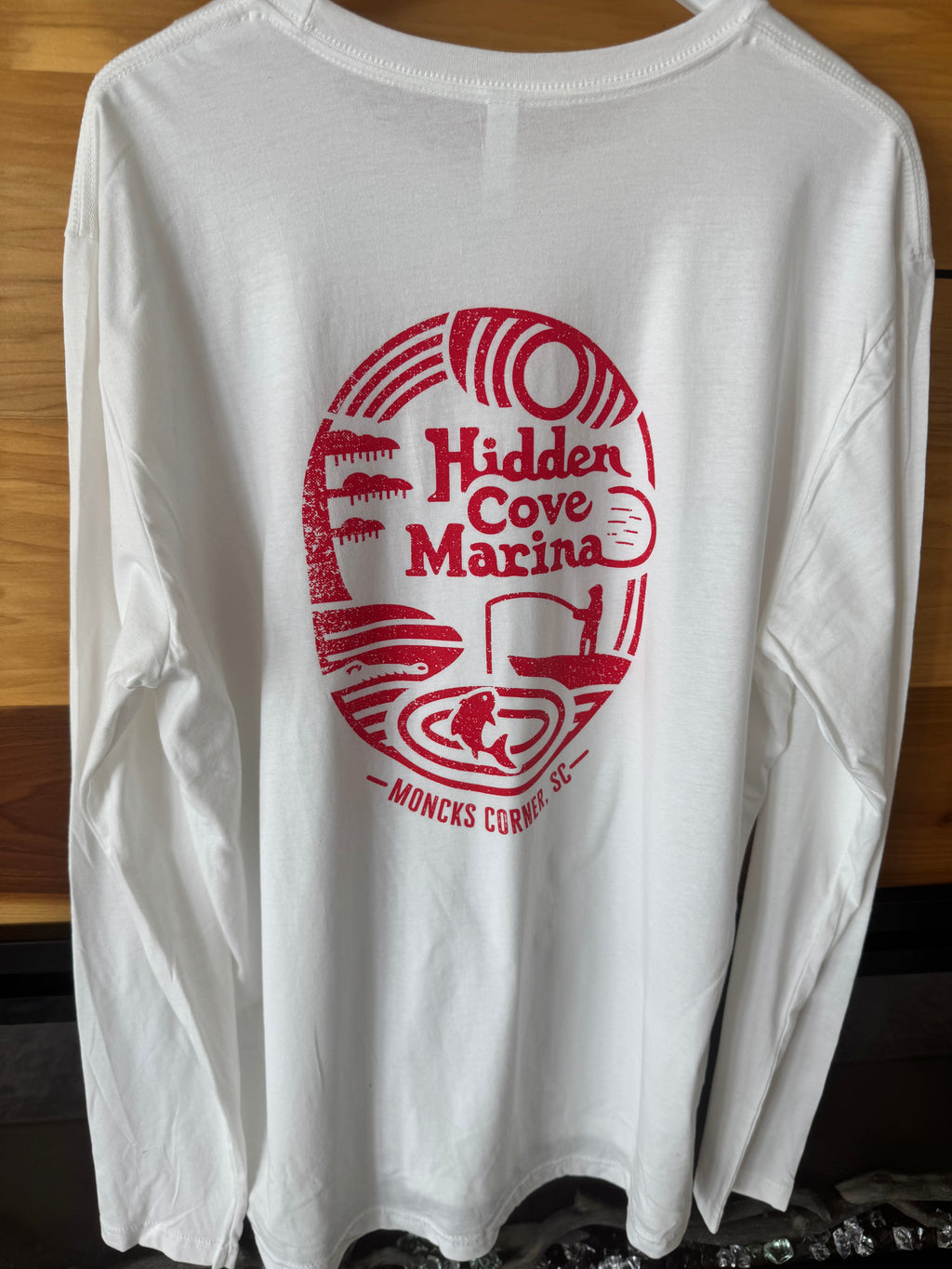 Hidden Cove Marina Long Sleeve T-shirt