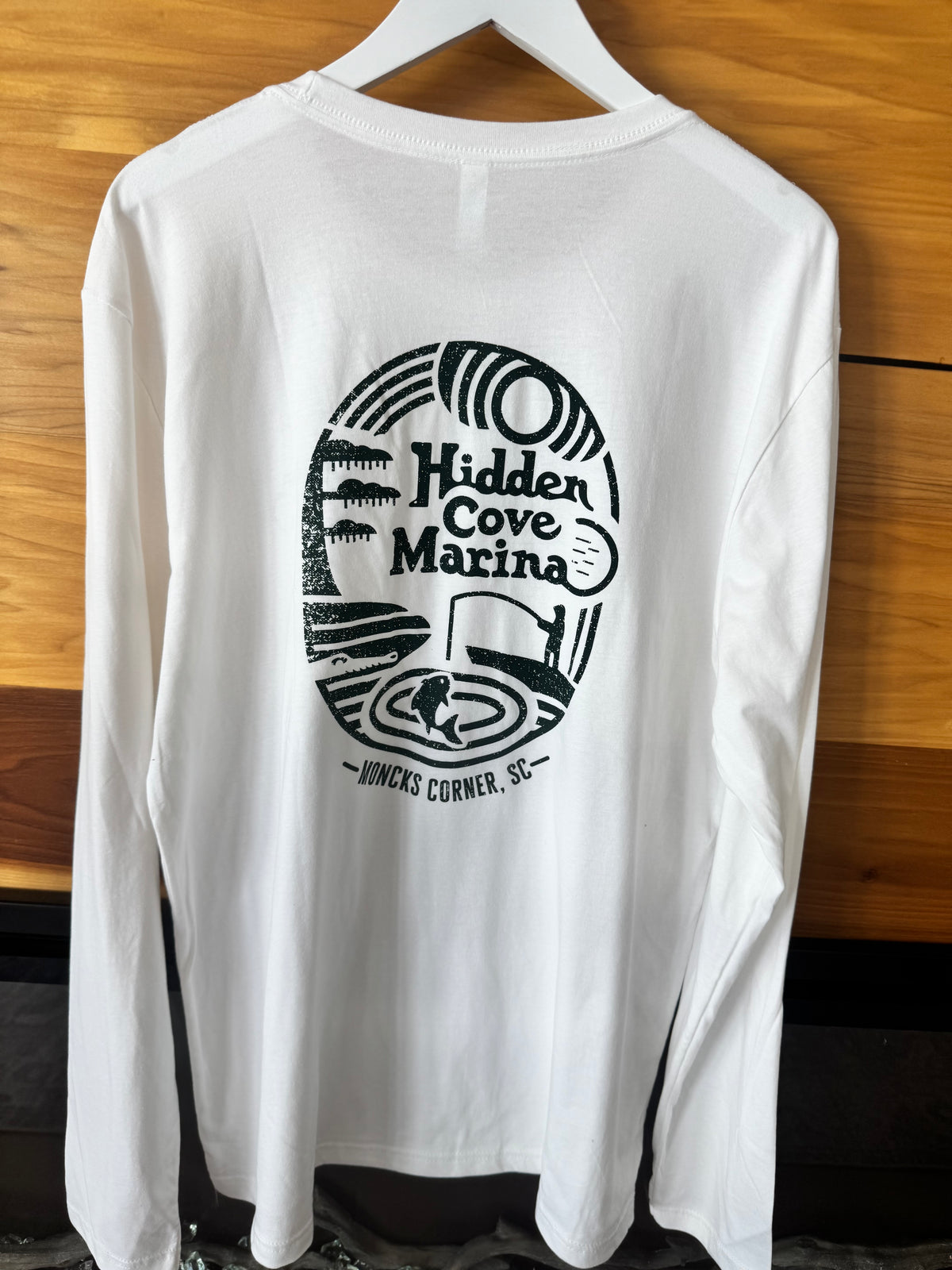 Hidden Cove Marina Long Sleeve T-shirt
