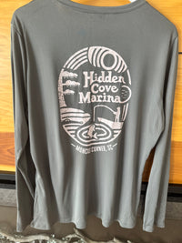 Hidden Cove Marina Fishing Shirt Long Sleeve