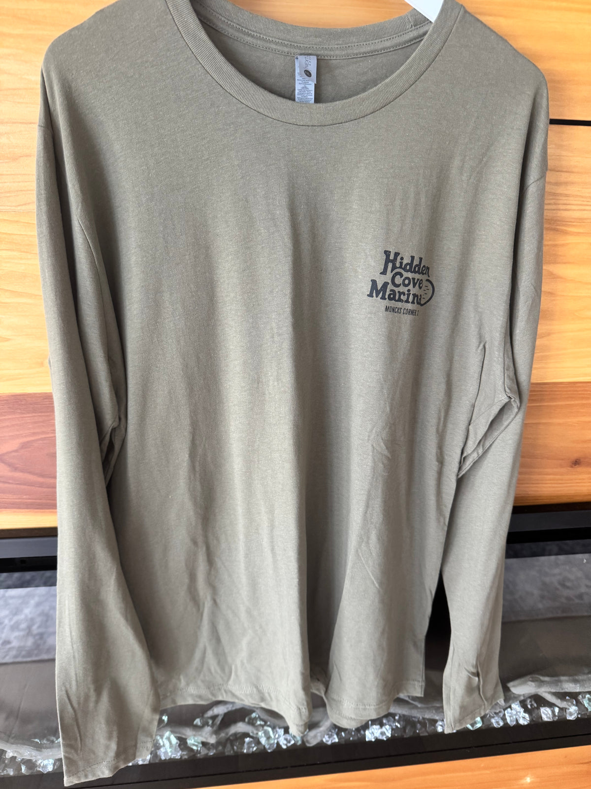Hidden Cove Marina Fishing Shirt Long Sleeve