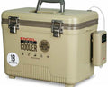 Engel 13 Qt Live Bait Pro Cooler with Stainless Steel Hardware – Tan