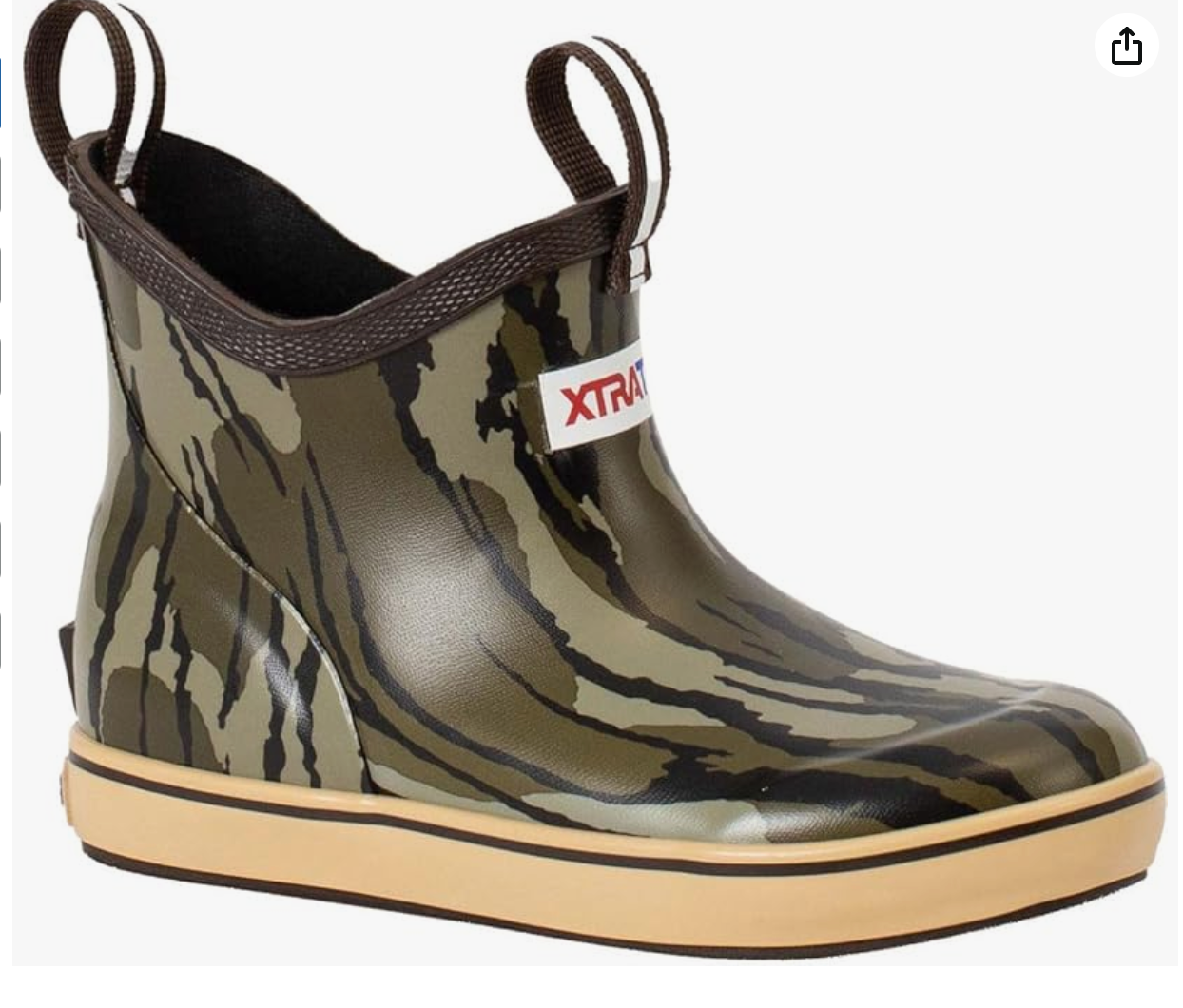 XT M ANK DECK BOOT MOSSY OAK BOTTOMLAND- 10