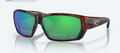 Costa Tuna Alley Readers – Tortoise / Green Mirror 580P, +2.00 reader