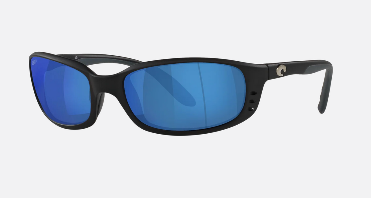 Costa Brine II — Matte Black / Blue Mirror 580G