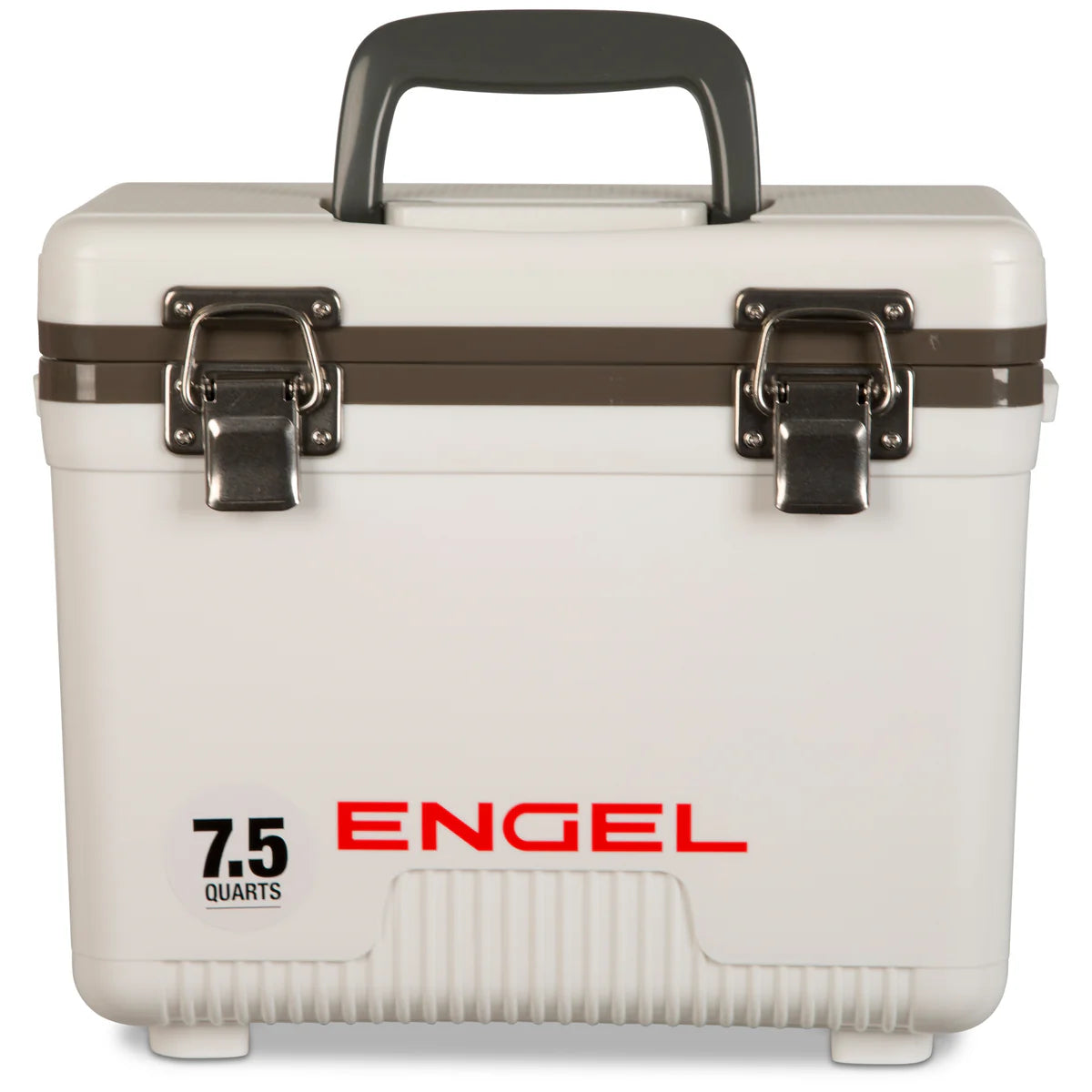 Engel 7.5 Qt. Cooler/Drybox with Shoulder Strap and Hanging Tray- White