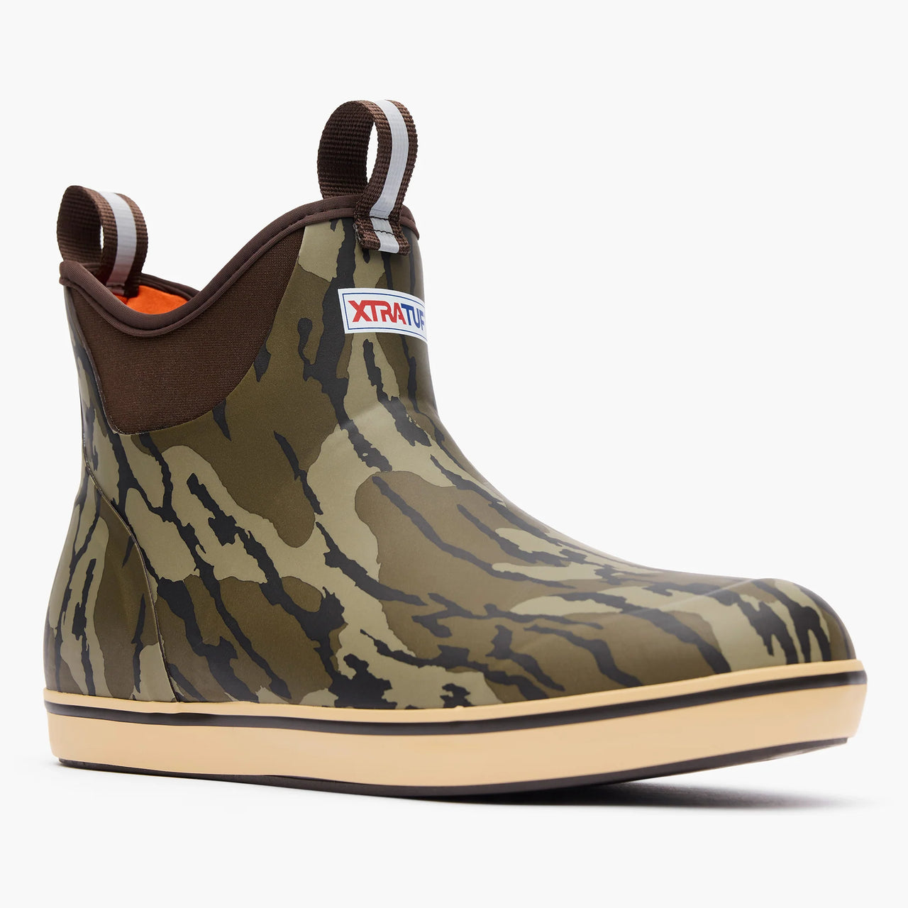 XTRATUF  Men's 6 in Mossy Oak™ Bottomland Ankle Deck Boot