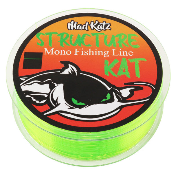 Mad Katz Structure Kat Mono Fishing Line- 30 LB Yellow