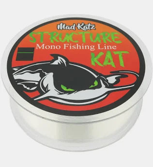 Mad Katz Structure Kat Mono Fishing Line- 50 LB Clear