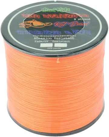 Mad Katz 60 LB Orange 9 Strand Braid